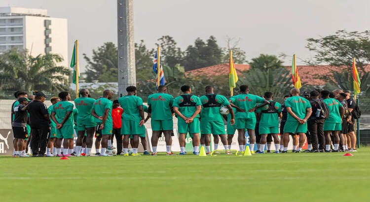 Éliminatoires CAN 2025 : Le Syli National prépare ses matchs à Abidjan.