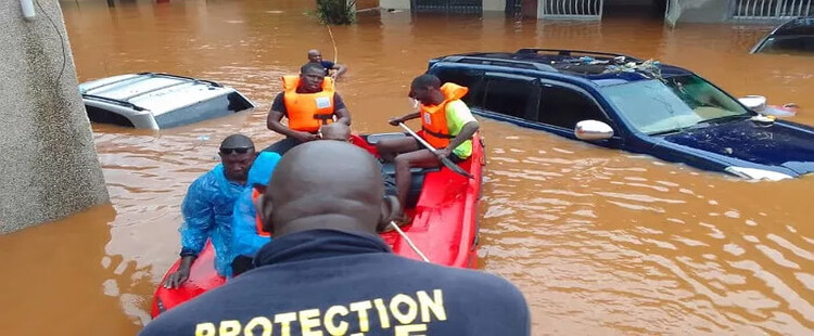 Inondations à Conakry : Un responsable de la RKS dévasté par les intempéries