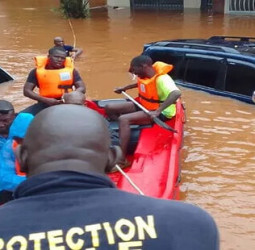 Inondations à Conakry : Un responsable de la RKS dévasté par les intempéries