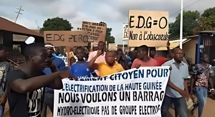 Manifestation à Kankan : La colère des jeunes persiste malgré l’intervention des autorités