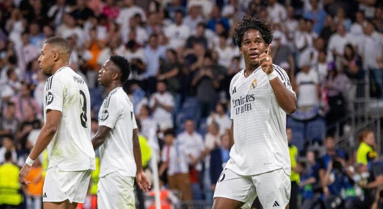 Endrick entre dans l’histoire : Le plus jeune buteur du Real Madrid en Ligue des champions