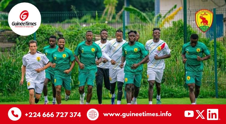 Éliminatoires CAN 2025 : Le Syli face à la RDC