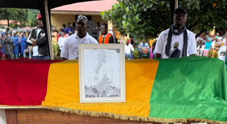 Hommage national à Daouda Taban Sylla : la Guinée s’incline devant un destin brisé, mais immortel.