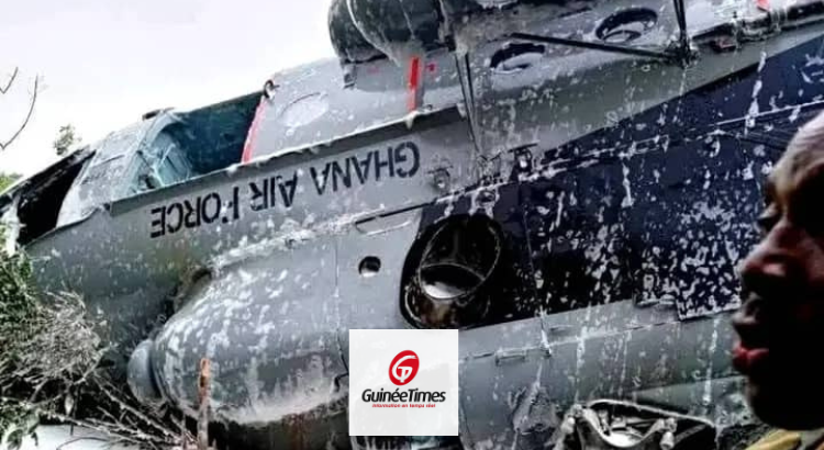 Drame au Ghana : Deux ministres parmi les victimes d'un crash d'hélicoptère