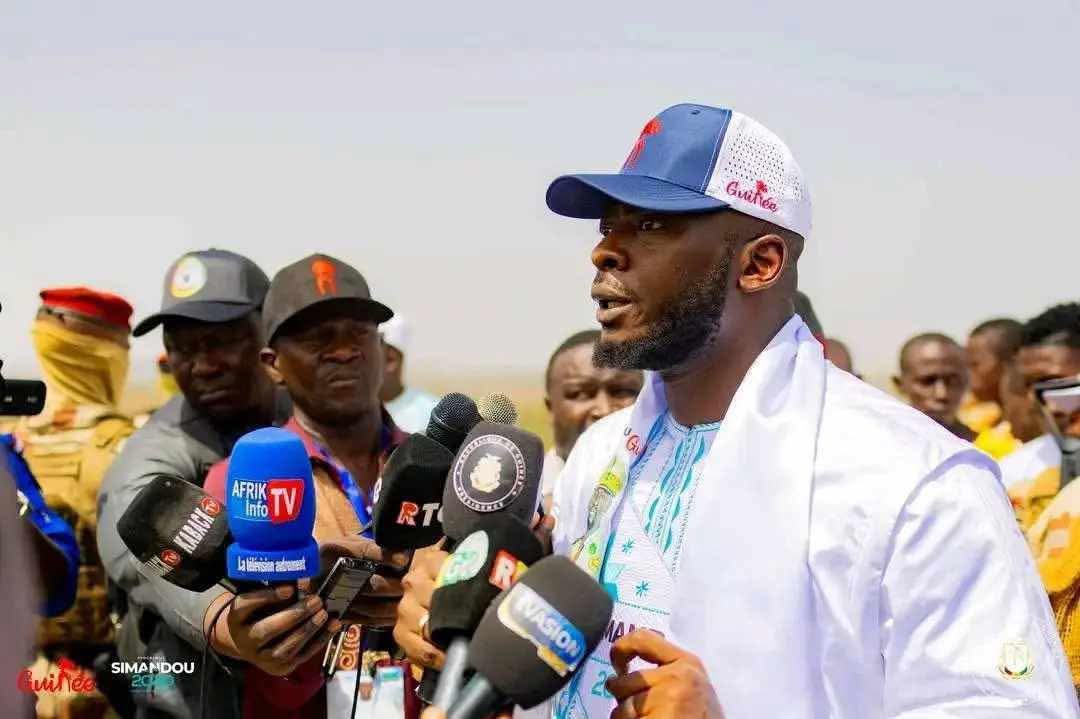 KINDIA : Mobilisation massive des citoyens pour la marche en l’honneur des réalisations du Président de la République, S.E. le Général Mamadi DOUMBOUYA