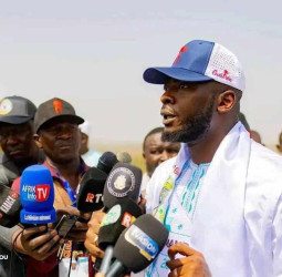 KINDIA : Mobilisation massive des citoyens pour la marche en l’honneur des réalisations du Président de la République, S.E. le Général Mamadi DOUMBOUYA