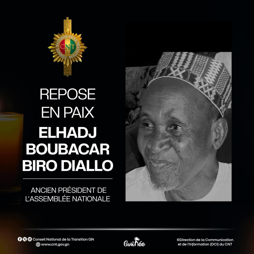 Décès d'El Hadji Boubacar Biro: Le CNT témoigne d'un homme de conviction et un grand serviteur de l’État