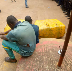 Coyah : Près d'une tonne de chanvre indien saisie par la police