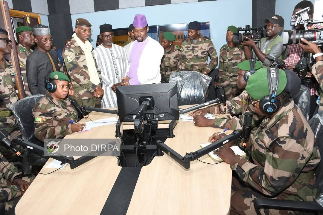 Mali : Une radio et une télévision mises en place par la junte pour l'armée contre la désinformation.