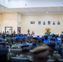 "Vœux de Nouvel An : Le Général Mamadi Doumbouya reçoit les institutions et acteurs clés au Palais Mohammed V"