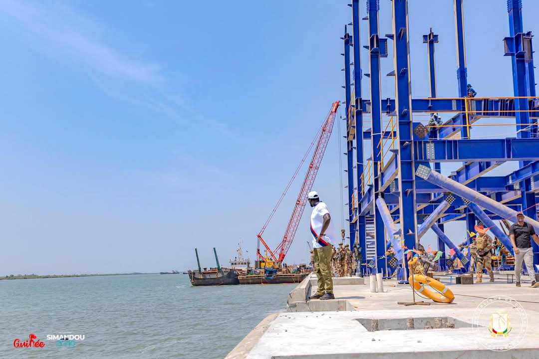 MEGA-PROJET SIMANDOU: Transport et exportation : Le Président visite les quais du méga-projet Simandou