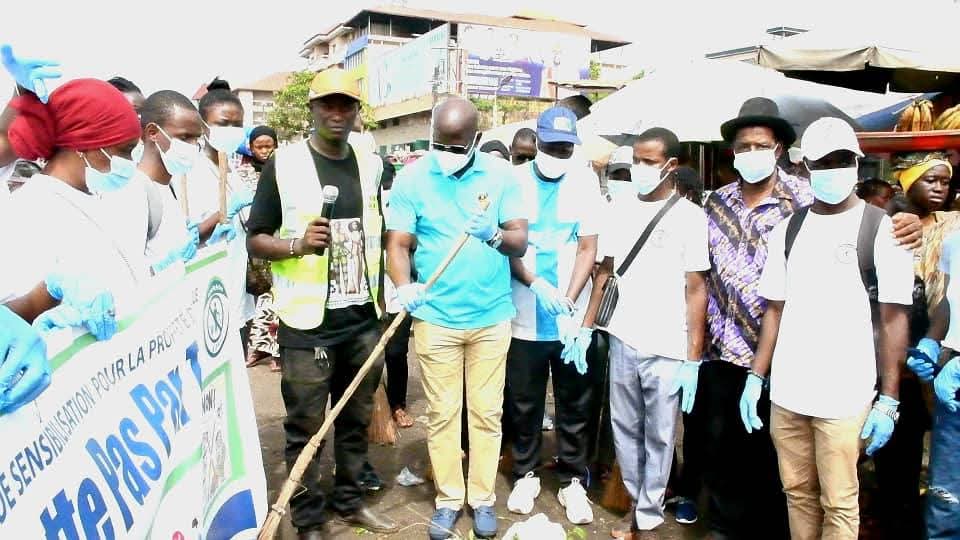 Journée citoyenne d’assainissement à Matoto : une mobilisation exemplaire sous la conduite du Vice-président de la Délégation Spéciale